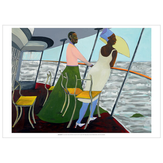 Lubaina Himid HMS Calcutta poster